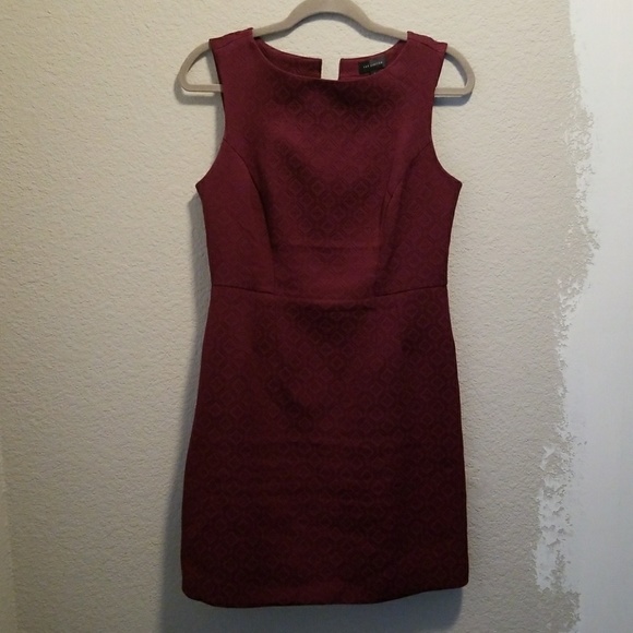 The Limited Dresses & Skirts - Boat neck textured sheath dress